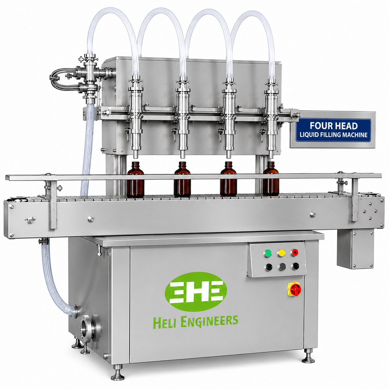 Four Head Liquid Filling Machine