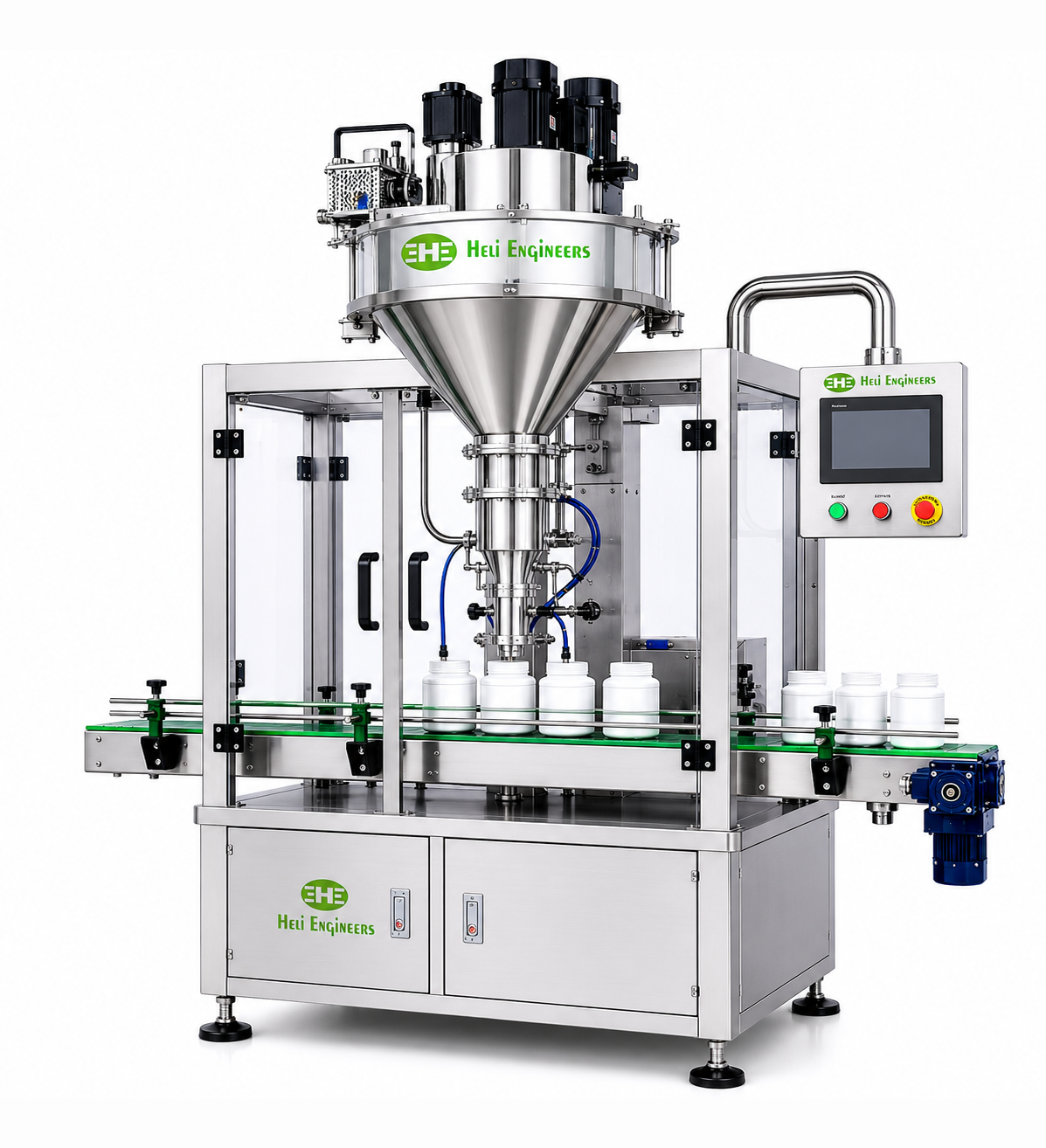 Servo Base Powder Filling Machine