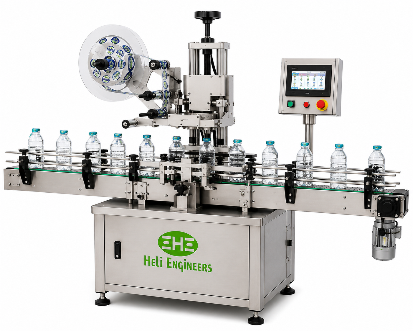 Top Side Sticker Labelling Machine